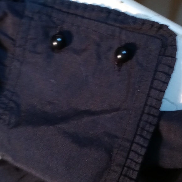 Banana Republic Black Silk Blend Dress Shirt  Size S - Picture 7 of 7